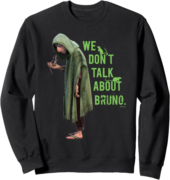 Disney Encanto We Don’t Talk About Bruno Dark Sweatshirt