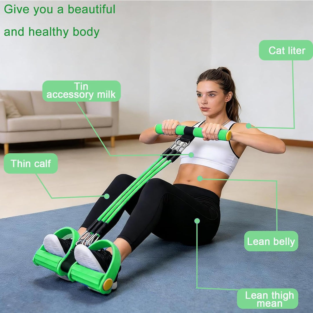 Sit-Up Trainingsgeräte, Pedalwiderstandsgerät, Elastische Zugseil Multifunktions Leg Exerciser, Expa