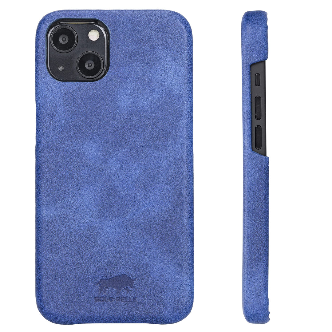 Solo Pelle Lederhülle für das iPhone 13 in 6.1 Zoll Princeton Case Leder Hülle Ledertasche Backcover