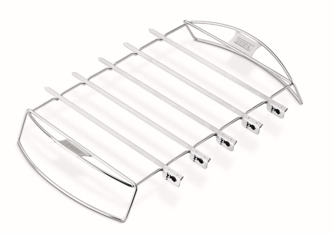 Weber 6606 Schaschlik Set, Kebab-Set, edelstahl Single, Single