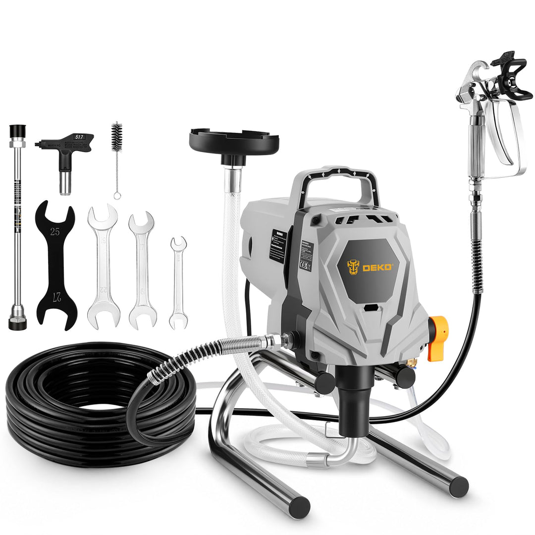DEKOPRO Airless-Farbspritzgerät 1010 W, 3000 PSI, 1,5 l/min