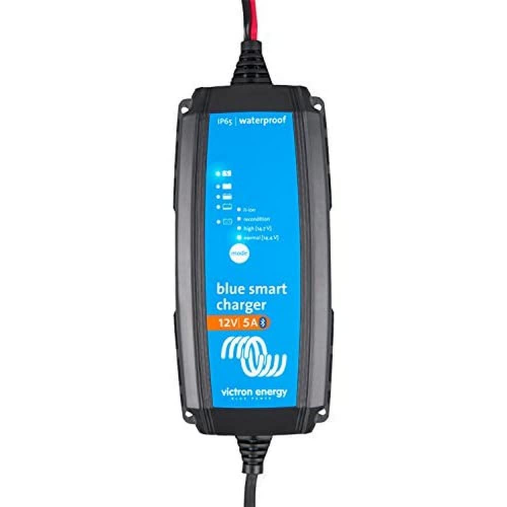 Victron BlueSmart Batterieladegerät IP65 12/5 mit integriertem Bluetooth für alle Batterietypen 12V