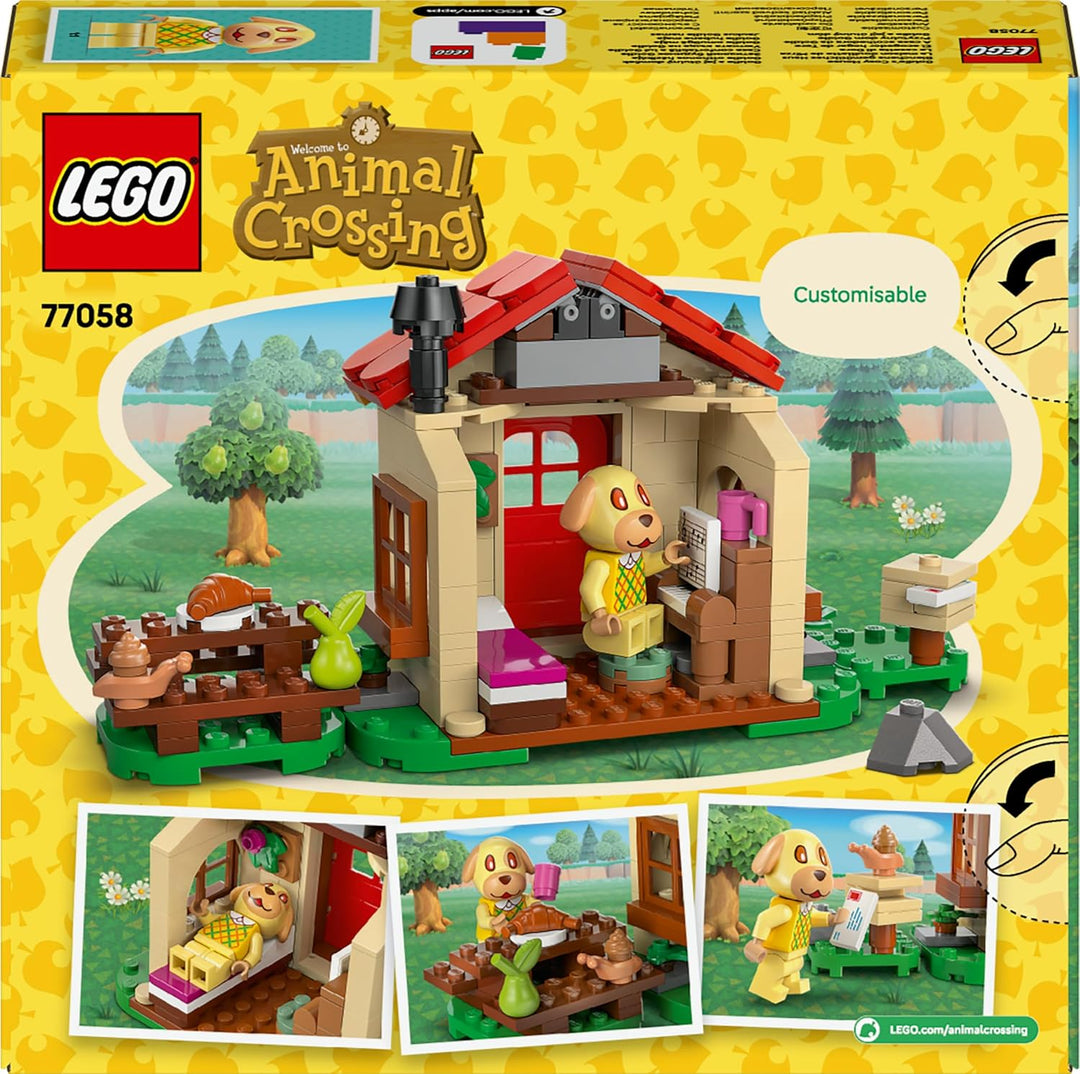 LEGO Animal Crossing - Bienchens gemütliches Haus - Spielzeug mit Minifigur, Klavier, Picknicktisch