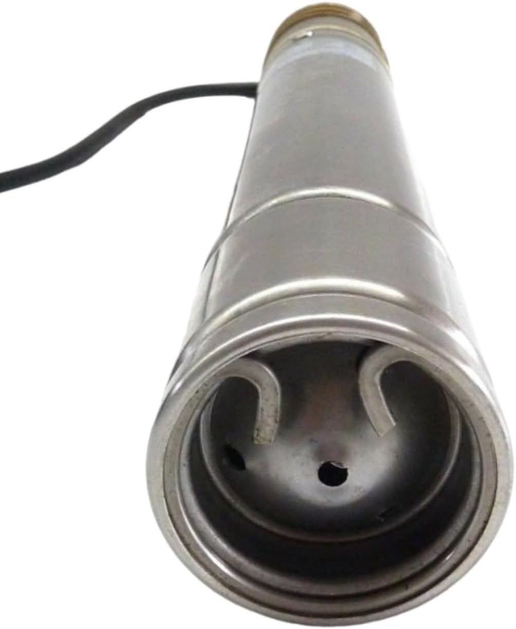 CHM GmbH Brunnenpumpe 3 Zoll Sandverträglich 0,75 kW 2500 L/h 5,8 Bar mit Anlaufkondensator Box + Rü