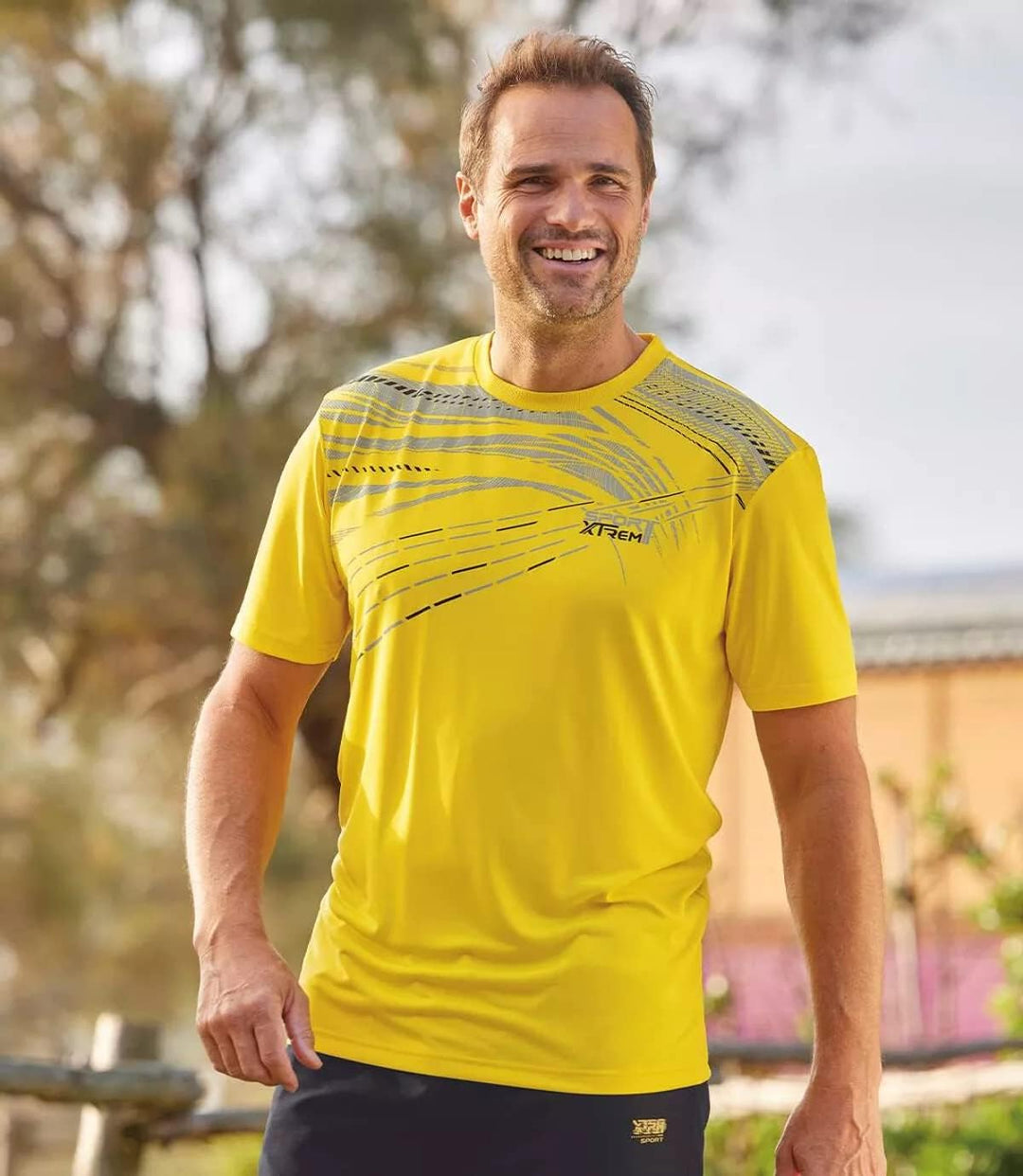 ATLAS FOR MEN - 3er-Pack Herren T-Shirts - Rundhalsausschnitt - Kurze Ärmel - Verfügbar in grossen G