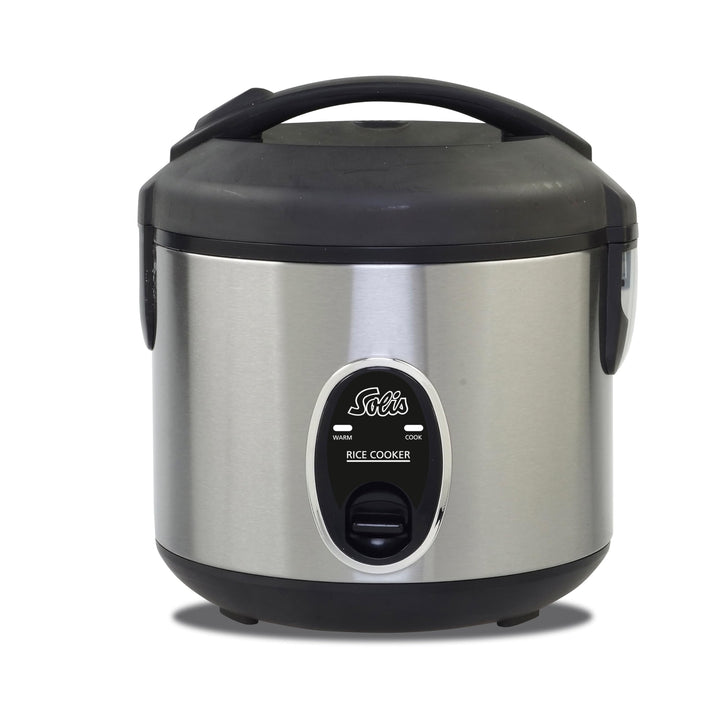 Solis Rice Cooker Compact 821 - Reiskocher Klein - Weisser/brauner Reis - Warmhaltefunktion - 4 Tass
