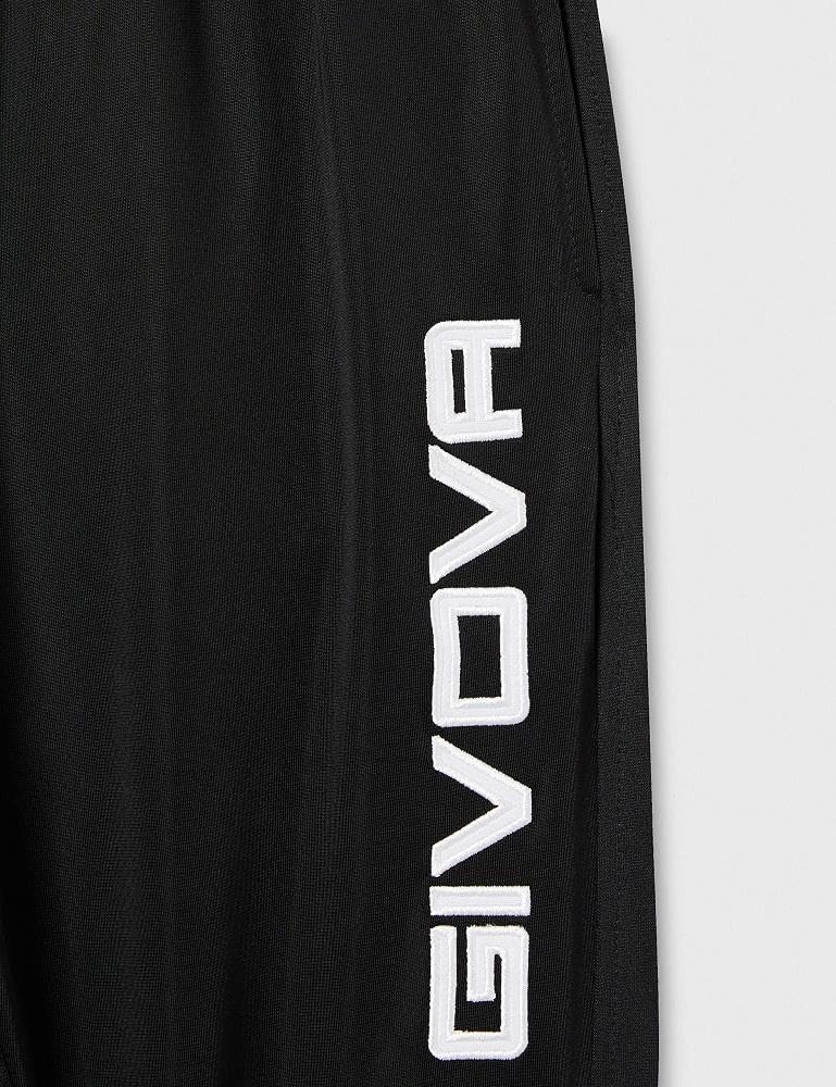 Givova Herren Visa Trainingsanzug L Mehrfarbig (rot/schwarz), L Mehrfarbig (rot/schwarz)