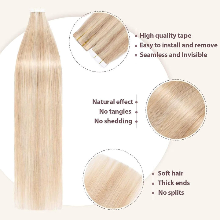 TESS Tape Extensions Echthaar 