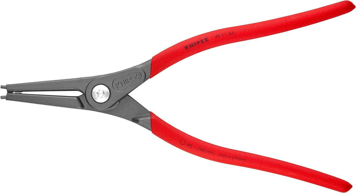 Knipex Präzisions-Sicherungsringzange für Aussenringe auf Wellen grau atramentiert, mit rutschhemmen