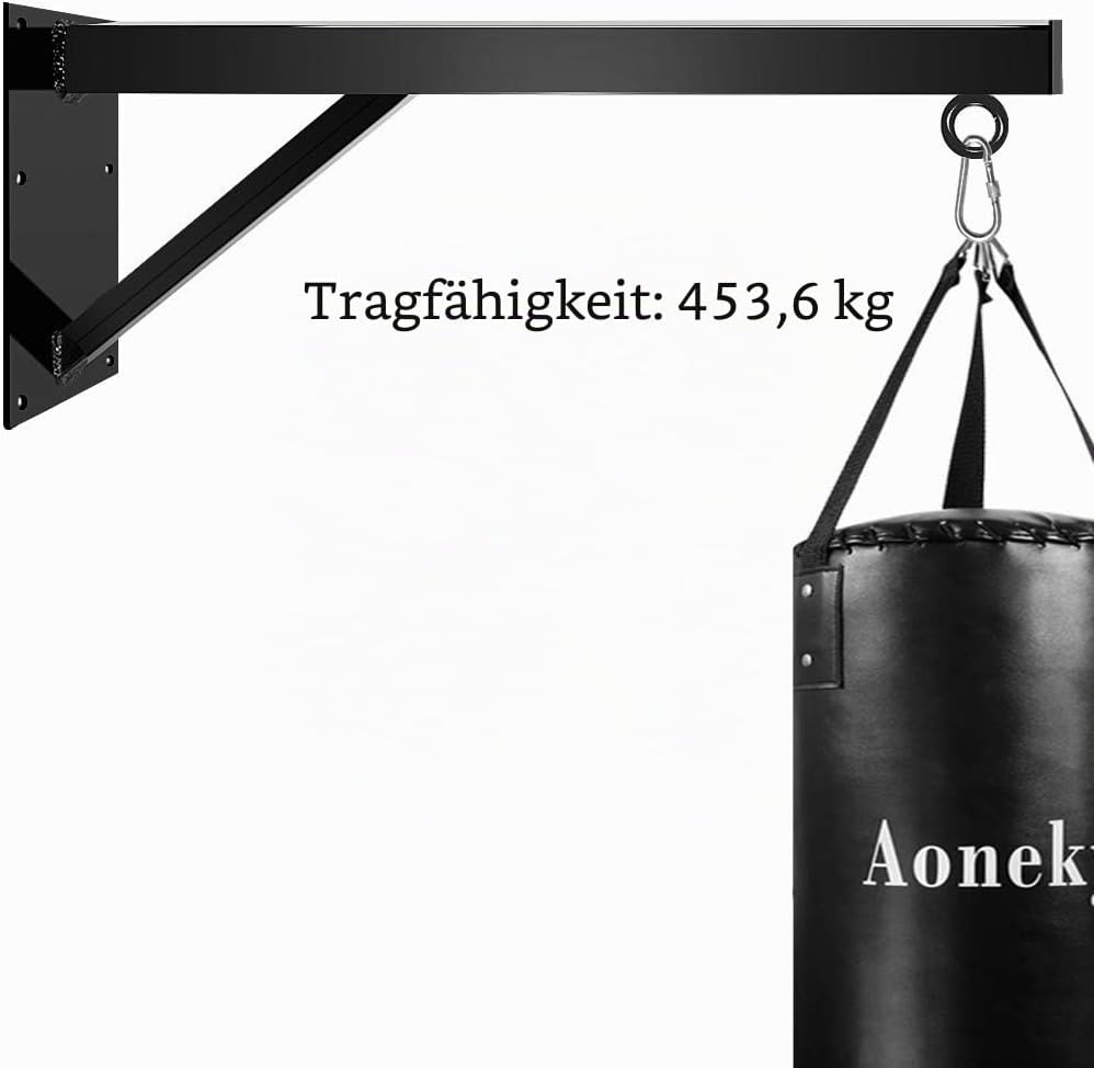 Aoneky WandBoxsack-Halterung 70cm /100cm, maximale Belastung: 400KG - Boxsackhalterung für Boxsack,