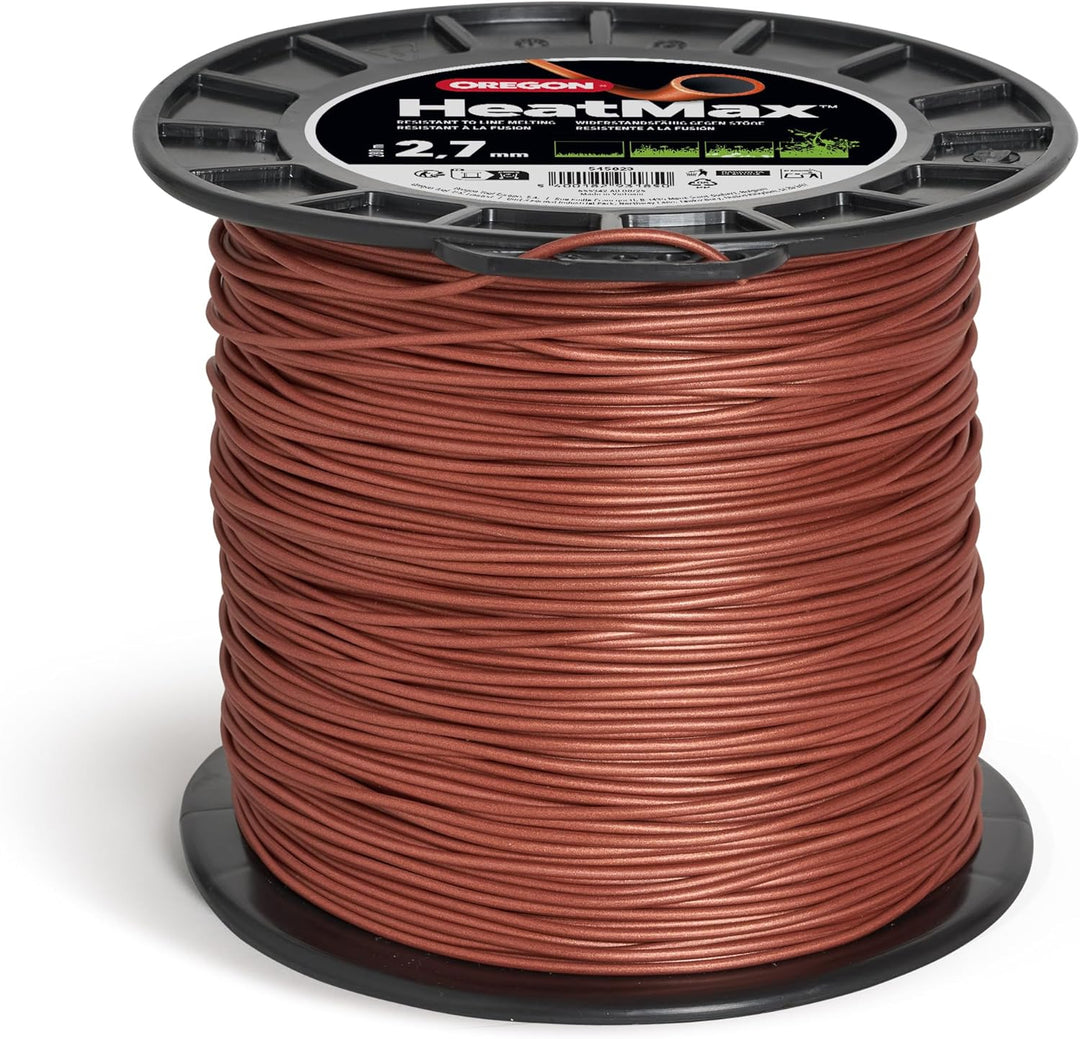 Oregon 545823 Techni 280° Mähfaden mit rundem Querschnitt, 2,7 mm, 280 Meter-Spule 2.70 mm x 280 M,