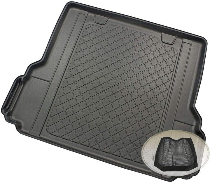 Z3289389 Gummierte Kofferraumwanne fahrzeugspezifisch + Klett-Organizer (Laderaumwanne, Kofferraumma
