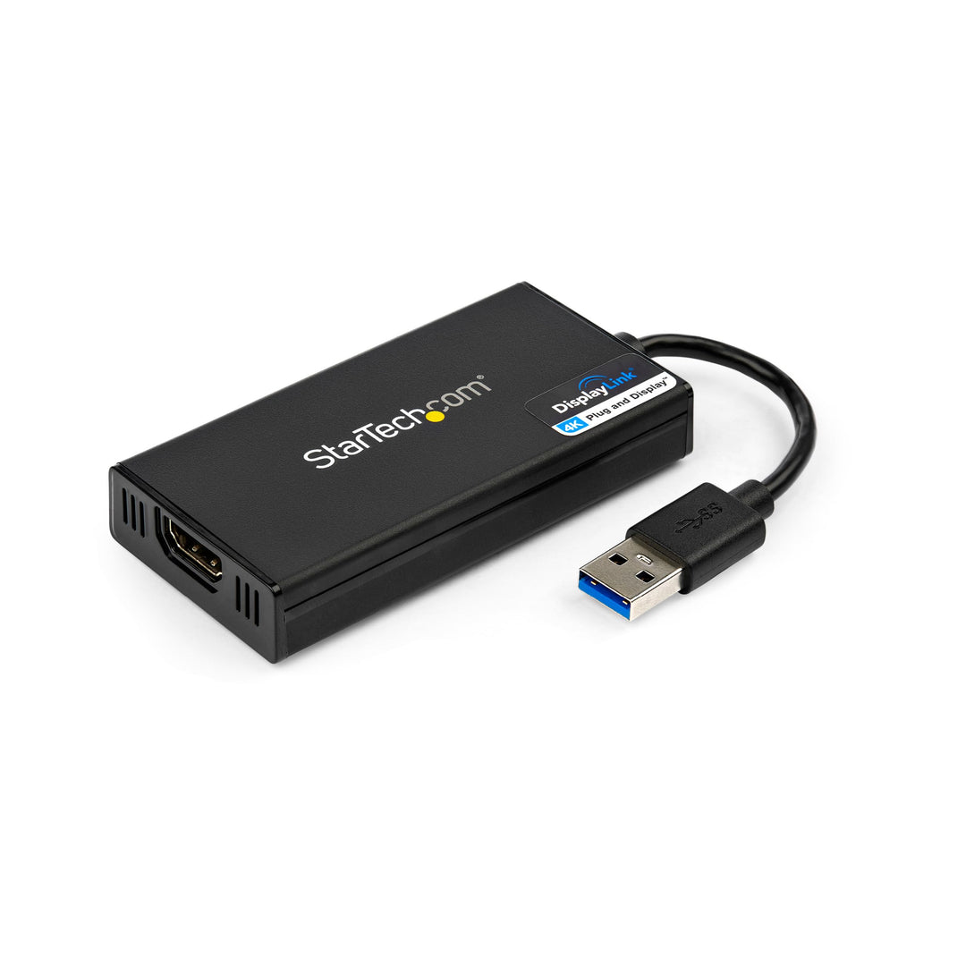 StarTech.com USB 3.0 auf HDMI Adapter - 4K 30Hz Ultra HD - DisplayLink zertifiziert - USB-A auf HDMI