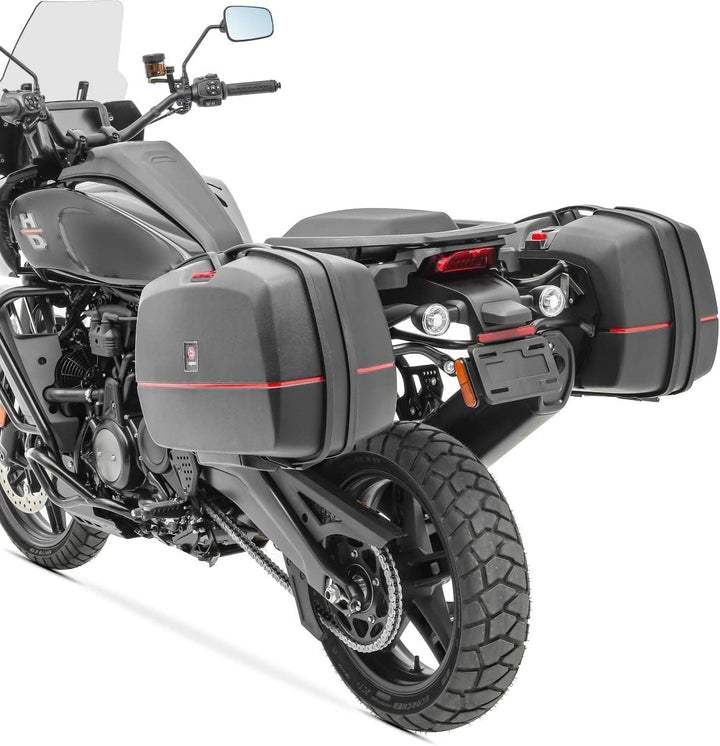 Motorrad Koffer Bagtecs TB8S Seitenkoffer 2x45 Liter + Anbauadapter