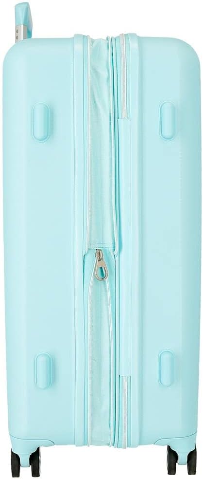 Disney Mickey und Minnie Travel Cabin Koffer Weiss 38x55x20 cms Starres ABS Seitliches Zahlenschloss
