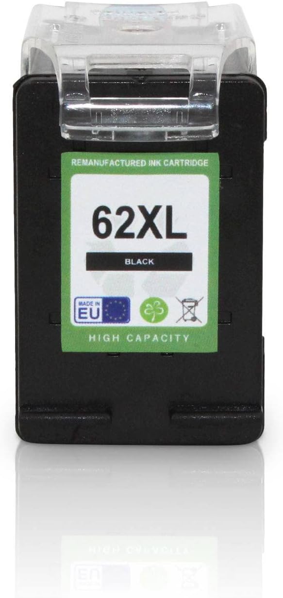 Mipuu Tinte kompatibel für HP 62XL C2P05AE Black für HP Envy 5540 5542 5543 5544 5545 5640 5660 7640
