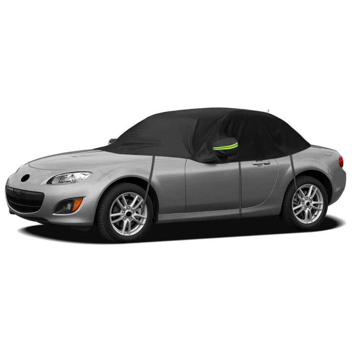 Autoabdeckung Wasserdicht Ersatz für Mazda MX-5 Miata MK3 NC 2005-2015, Sonnenfest Hälfte Autoabdeck