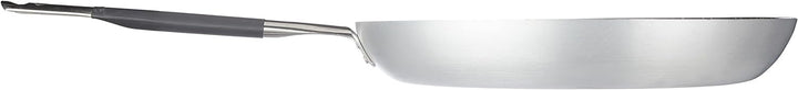 Pentole Agnelli ALSA111BBINF40 Infinity Low Senkwanne aus Aluminium, mit coolem Edelstahlrohrgriff,
