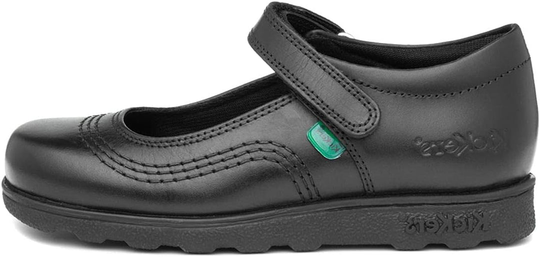 Kickers Mädchen Fragma Pop Slipper 33 EU Schwarz, 33 EU Schwarz
