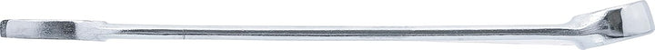 BGS 71023 | Maul-Ringschlüssel-Satz | SW 8 - 19 mm | 12-tlg. | inkl. Tetron-Rolltasche | Gabelringsc