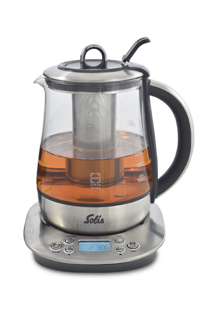 Solis Teekessel Digital 5515 Wasserkocher und Teekocher - Wasserkocher mit Temperatureinstellung und