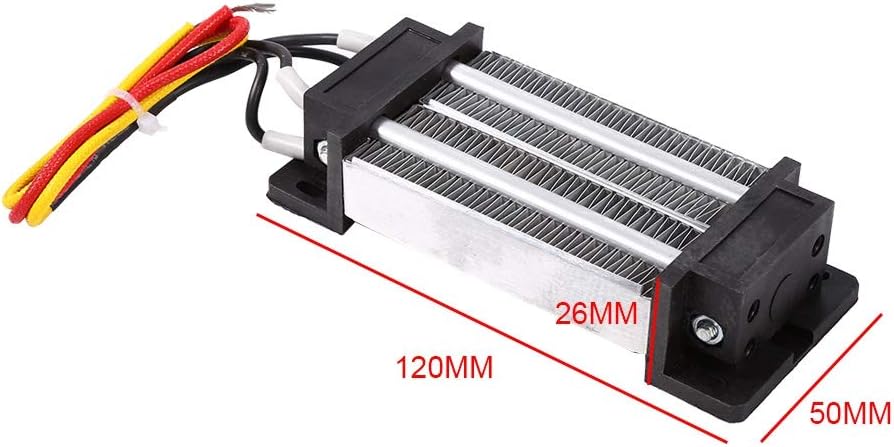 PTC-Heizelement, 200W DC 12V Isoliertes PTC-Keramik-Luftheizgerät, PTC-Heizung, Elektrisch isolierte