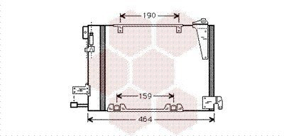VAN WEZEL 37005250 Kondensator, Klimaanlage