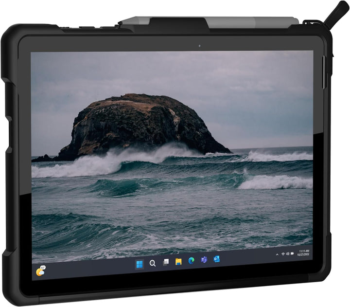 URBAN ARMOR GEAR Metropolis Case kompatibel mit Microsoft Surface Go 4 / Go 3 / Go 2 / Go Hülle [Off