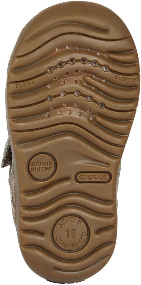 Geox Mädchen B Macchia Girl C Sneaker 18 EU Smoke Grey, 18 EU Smoke Grey