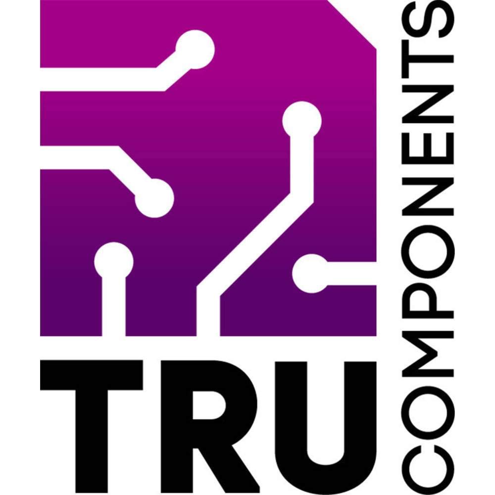 TRU COMPONENTS LAS0-K-20C21 Joystick 250 V/AC Hebel gerade Schrauben IP67 1 St.