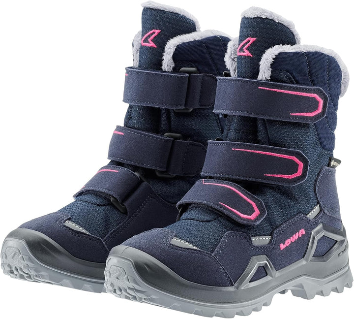 LOWA Stiefel hoch MILO EVO GTX HI JR 25 EU Navy Beere, 25 EU Navy Beere