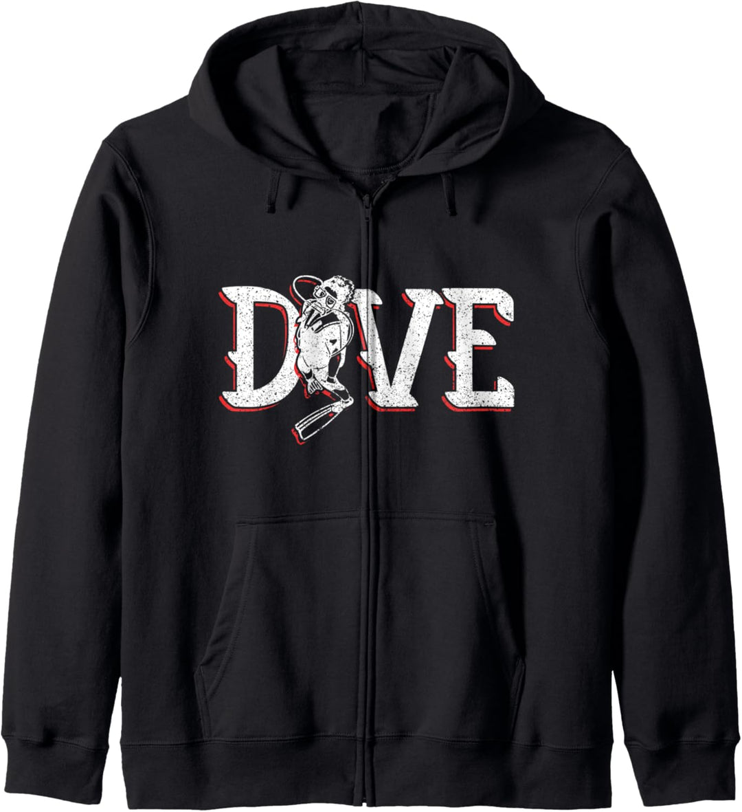 Dive Tauchen Taucher Meer Geschenk Kapuzenjacke