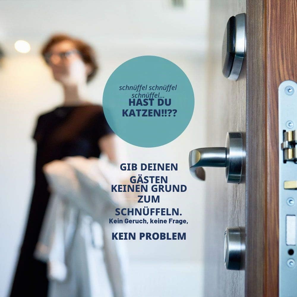 Rocco & Roxie Katzentoilette Geruchsvernichter,Bester natürlicher Urindesodorierer für Katzentoilett