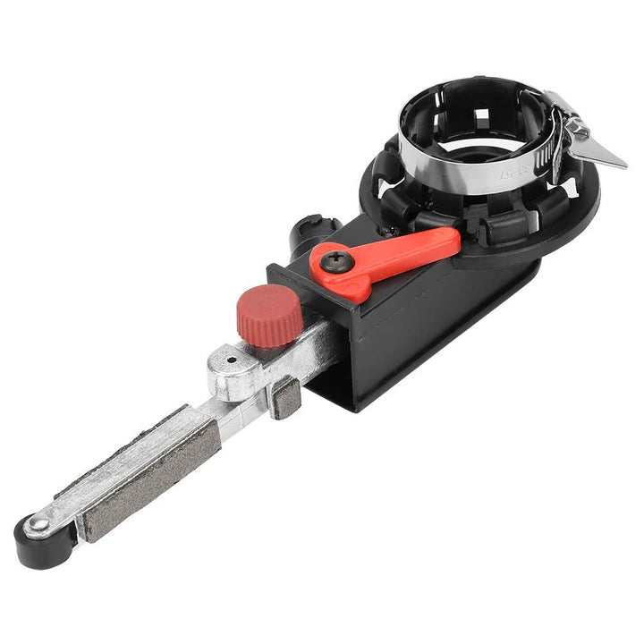 Schleifbandadapter für 4,5 Zoll Winkelschleifer 14mm Welle, Winkelschleifer zu Bandschleifer, mit 3