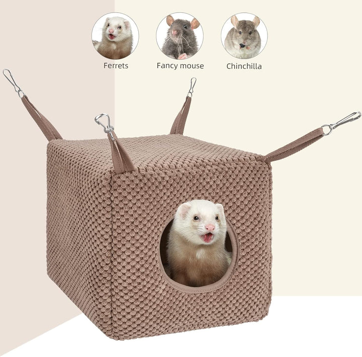Niteangel Hängematte für Frettchen, Ratten, Chinchillas, Zuckergleiter oder andere kleine Tiere (Sch