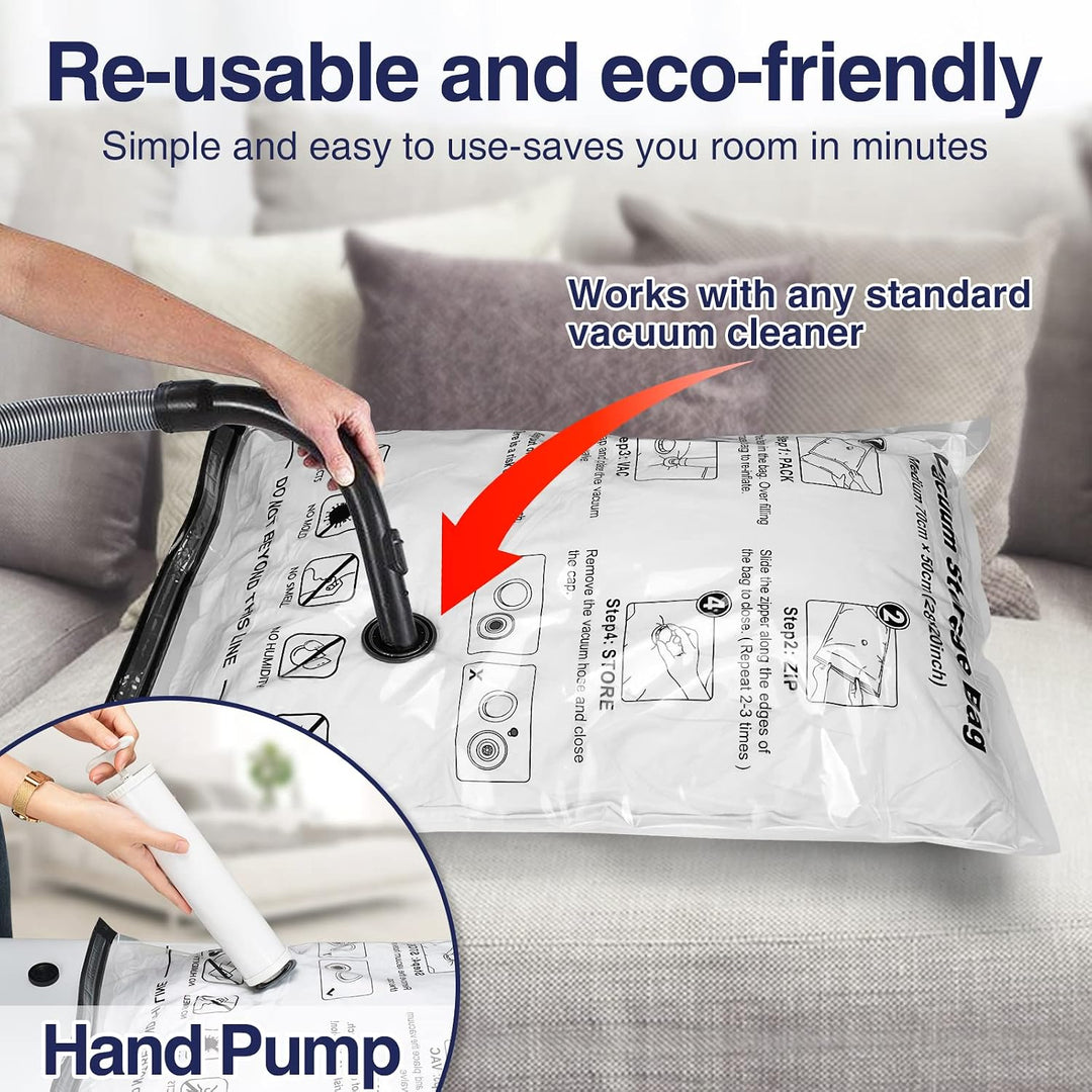 Vakuumierbeutel Kleidung Accenter Vakuumbeutel für Kleidung Wiederverwendbar Vacuum Bags for Clothin