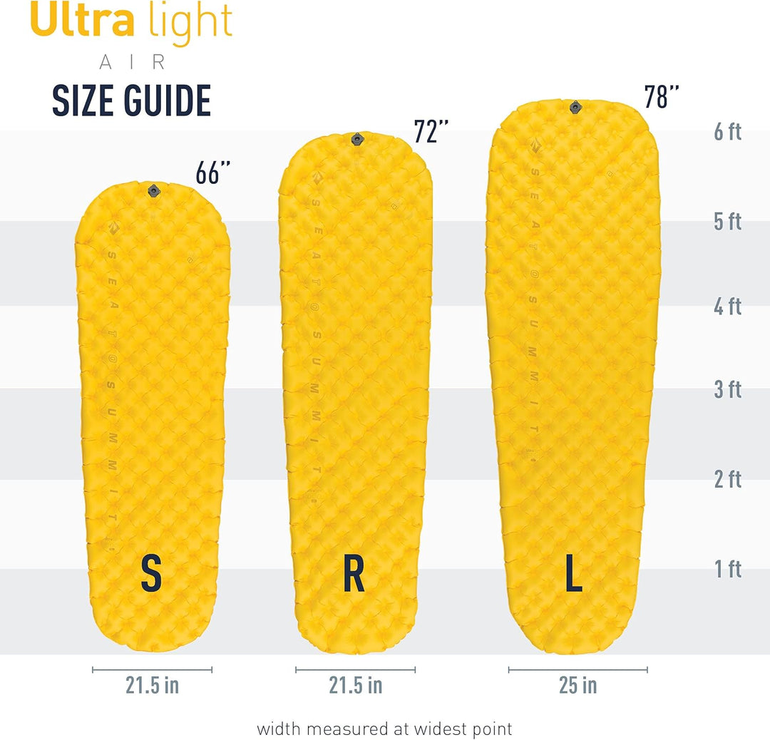 Sea to Summit Sporting Goods, Yellow, Long, AMULLAS Gelb Long, Gelb Long