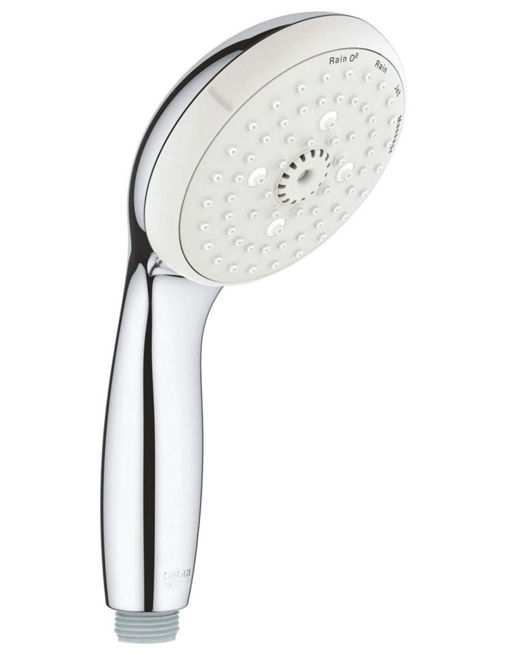 GROHE Tempesta 100 | Brausen und Duschsysteme | Handbrause | 2 Strahlarten | chrom | 27597001 Handbr