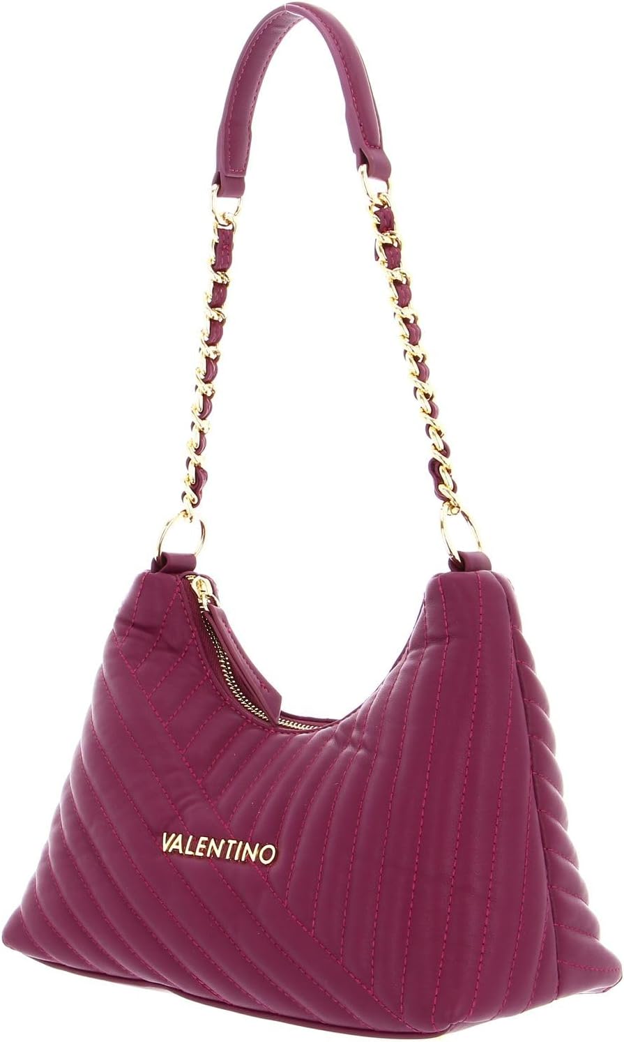 Valentino Damen Laax Re Schultertasche, Malve