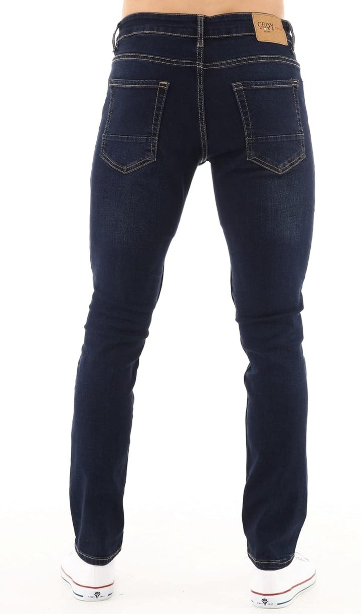 Herren Jeans Slim Fit Stretch Jeanshose Design der Neuen Saison Hochwertige Jeans Hose für Männer CD