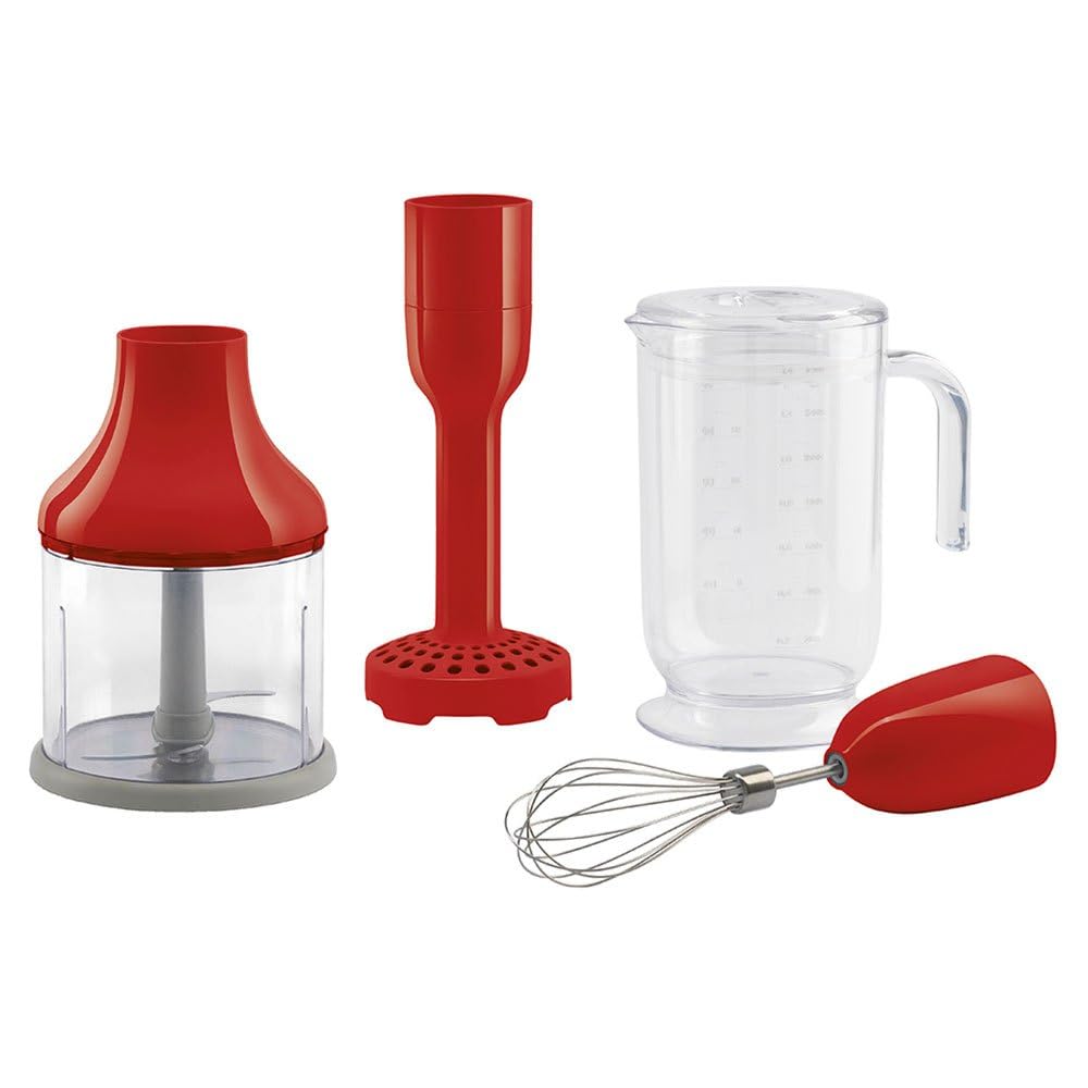 Smeg HBAC11RD accessories Stabmixer 4-er-Set red