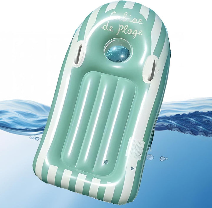 Schwimmbrett | aufblasbares Schwimmbrett mit Griff – Strandspielzeug zum Schwimmen – für Pool, See,