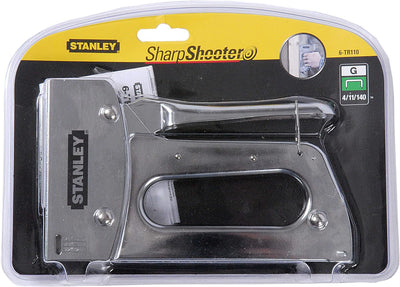 Stanley HD Standard Tacker (Griff feststellbar, Fenster zum Nachsehen des Füllstandes, 6 mm - 14 mm