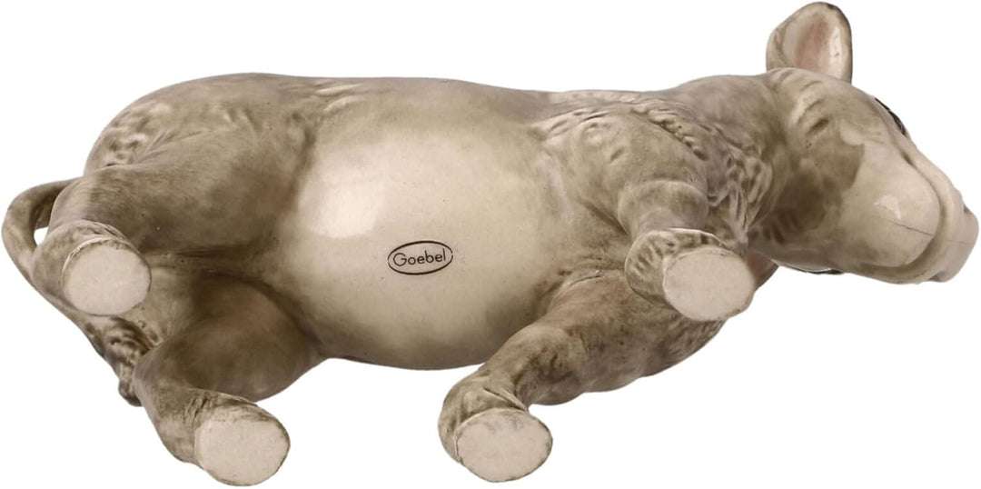 Goebel Figur Esel, Elegantes, Zeitloses Design, aus Steingut gefertigt, Höhe 9,5cm, 41-661-09-1 9,5c