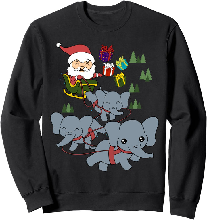 Elefanten Weihnachts Sweatshirt
