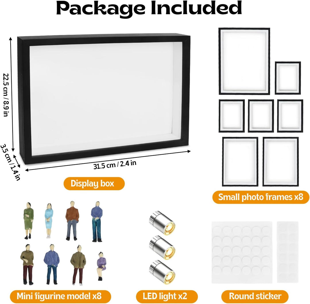 DIY Mini Museum Bilderrahmen, Museums of Us Museum Silhouette Box