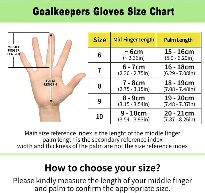 FASECKS Fussball-Torwarthandschuhe für Jugendliche - Kinder rutschfeste und atmungsaktive Handschuhe