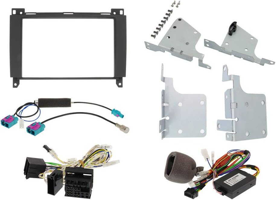 Alpine KIT-802MB 8-Zoll Einbauset für Ihren Mercedes (A-/B-Klasse, Vito/Viano & Sprinter)