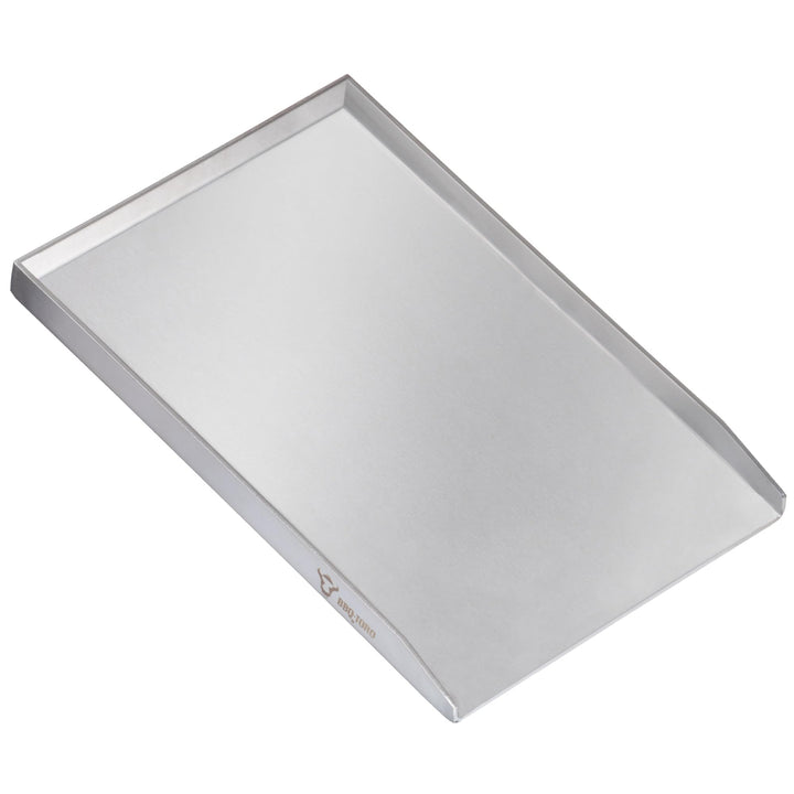 BBQ-Toro Edelstahl Grillplatte | 30 x 45 cm | BBQ Plancha, Grillplancha | Rechteckig, Universal und