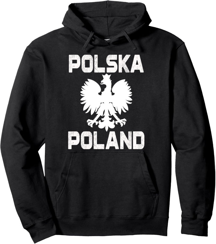 Polnischer Adler Polen Wappen Polska Pullover Hoodie